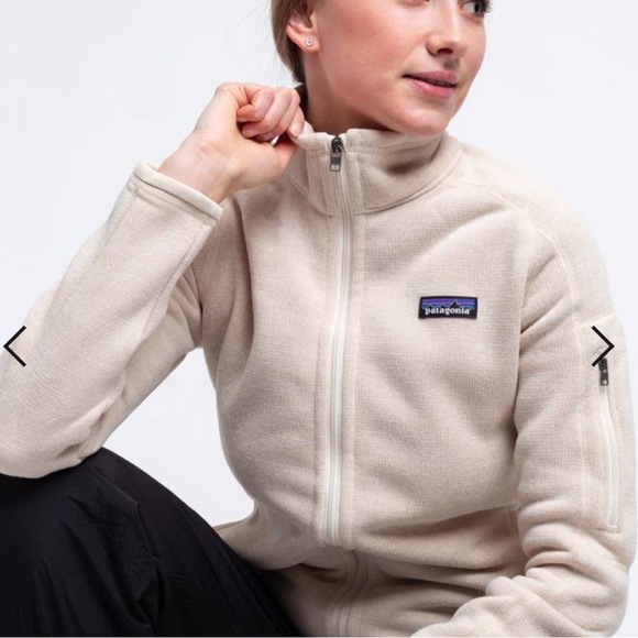 Patagonia Sweaters - PATAGONIA WOMEN'S BETTER SWEATER CREAM JACKET SIZE XS